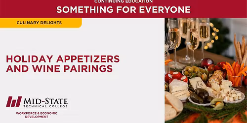 Holiday Appetizers and Wine Pairings