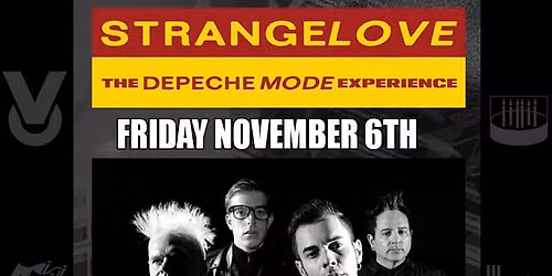 Strangelove - The Depeche Mode Experience and Stereomatic @ Stereo Garden!
