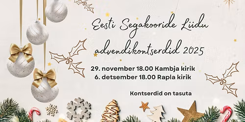 Advendikontsert Kambja kirikus \/ 29.11.2025 \/ Eesti Segakooride Liit