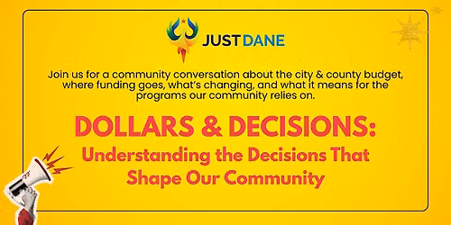 Dollars & Decisions: Our County Budget & Community Impact