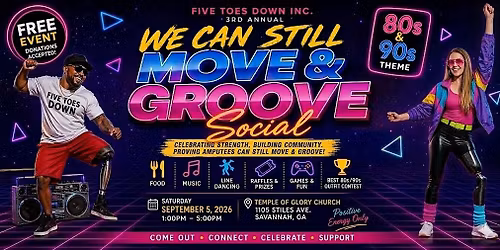 MOVE AND GROOVE AMPUTEE SOCIAL