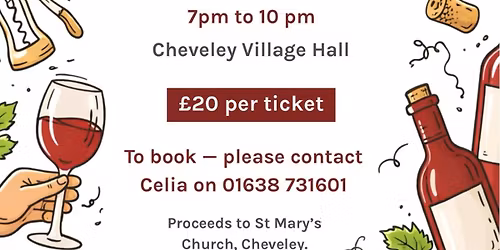 Cheese & Wine tasting evening