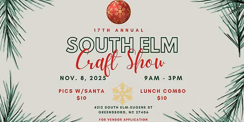 Annual Christmas Craft Show and Pics with Santa & Mrs. Claus