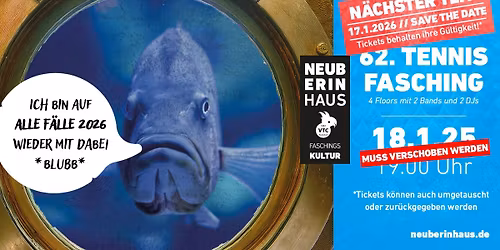 62,5. Tennisfasching 2026