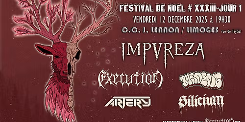 FESTIVAL DE NOEL # XXXIII-JOUR 1 @ LIMOGES-CCM J. LENNON le 12\/12\/2025