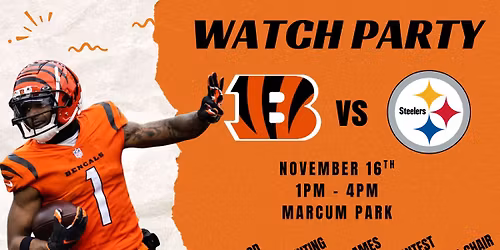 Bengals Watch Party + Fall Festivities