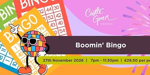 Boomin Bingo at the Castle Green Hotel, Kendal
