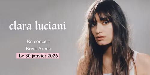 Clara Luciani au Brest Arena