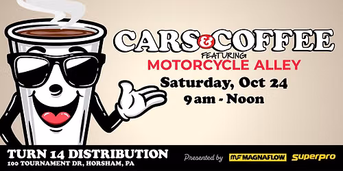 Cars & Coffee Ft. Motorcycle Alley: Season Closer
