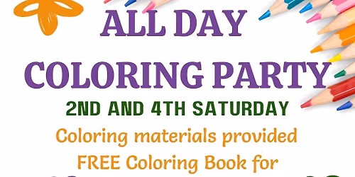 Coloring Party at the Brewery