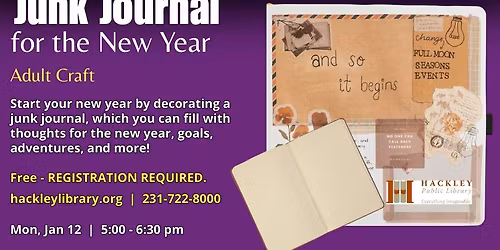 Junk Journal - Adult Craft