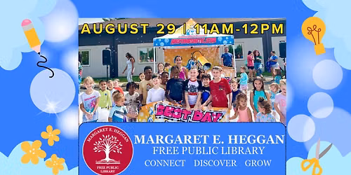 Margaret E. Heggan Library Foam Party