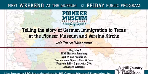 May Public Program: The Founding of Fredericksburg