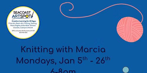 Knitting with Marcia