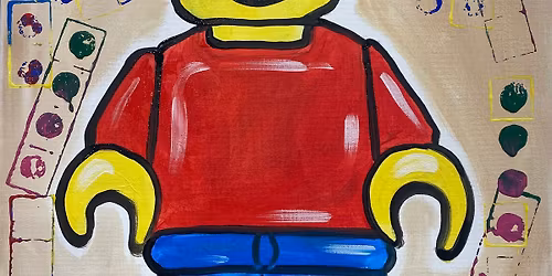 LEGO paint party!!