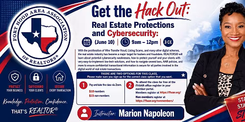 Get The Hack Out! Real Estate Protections And Cybersecurity 