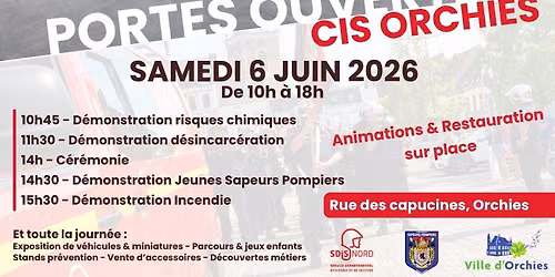 Portes Ouvertes Pompiers d'Orchies 