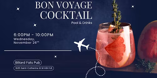Bon Voyage Cocktail