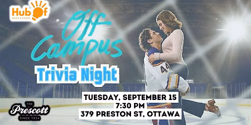 OFF CAMPUS Trivia Night - The Prescott (Ottawa)