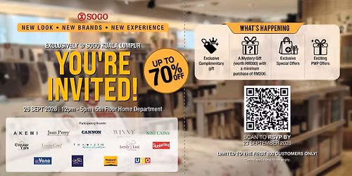 New Look \u2022 New Brands \u2022 New Experience