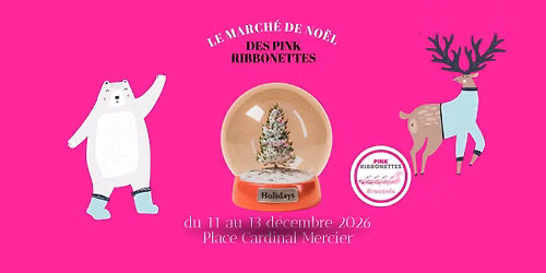 Le march\u00e9 de No\u00ebl des Pink Ribbonettes