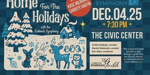 Home for the Holidays Concert with the Lubbock Symphony