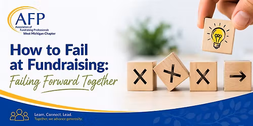 How to Fail at Fundraising: Failing Forward Together