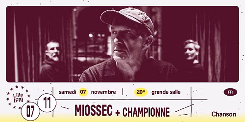 Miossec + Championne \u2219 L'A\u00e9ronef