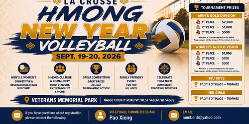 La Crosse Hmong New Year - Volleyball 