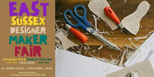 Lino Printing Workshop at the East Sussex Designer Maker Fair