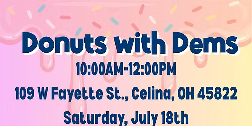 Donuts with Dems
