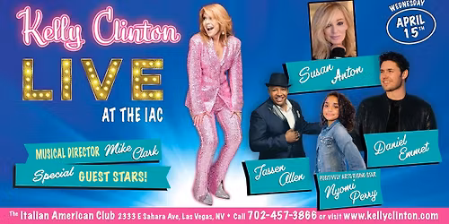 Kelly Clinton Live at the IAC