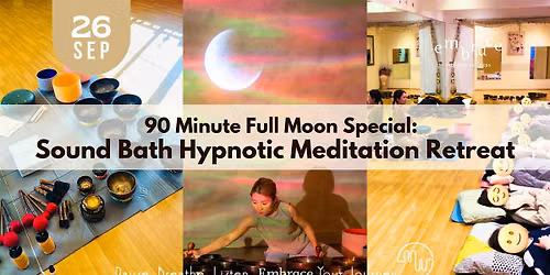 90-Min Hypnotic Sound Healing Retreat - Sound Bath & Guided Meditation (A)