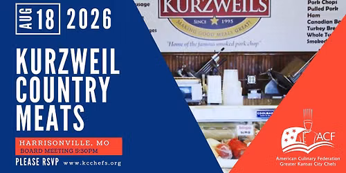 August 2026 Monthly Meeting