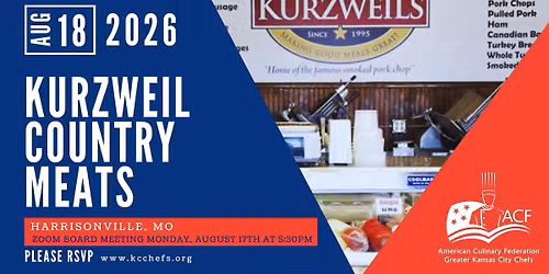 August 2026 Monthly Meeting