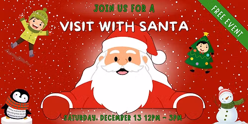 Visit With Santa - Free Community Event