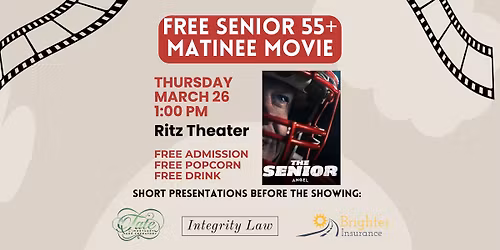 Free 55+ Senior Movie: The Senior (2025)