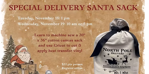 Special Delivery Santa Sack