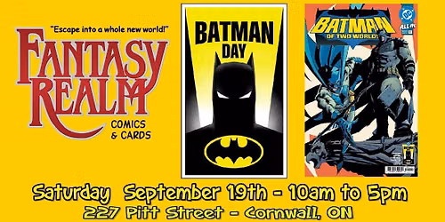 FANTASY REALM - Batman Day 2026