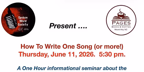 How To Write One Song