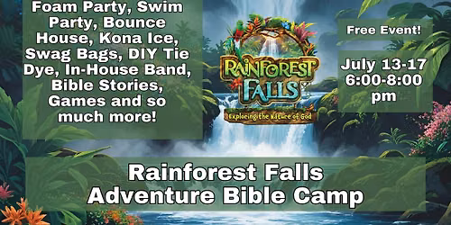 Rainforest Fall Adventure Bible Camp 2026