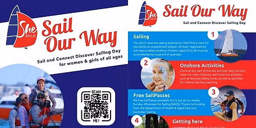 SheSails Sail Our Way 2026