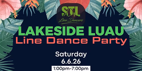Line Dance Luau at The Lake