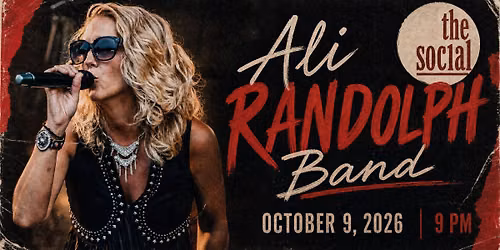 Ali Randolph Band LIVE at The Social