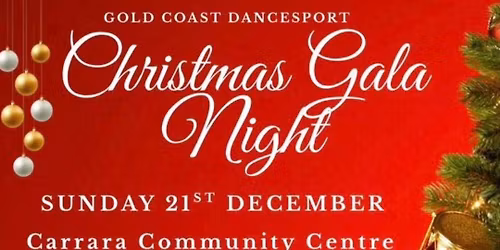 Christmas Gala Night Gold Coast Dinner, Dance