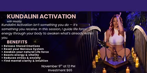 Kundalini Activation