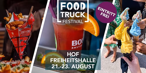 Food Truck Festival Hof 2026 || Eintritt frei