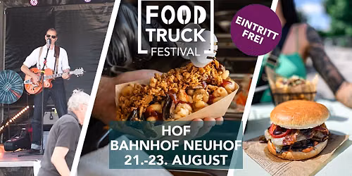 Food Truck Festival Hof 2026 || Eintritt frei