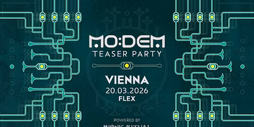 MODEM FESTIVAL TEASER VIENNA by BIONIC RITUAL