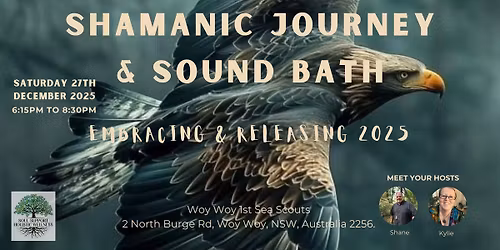 Shamanic Journey and Sound Bath - Embracing | Releasing 2025